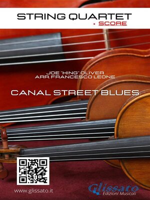 cover image of String Quartet--Canal Street Blues (score)